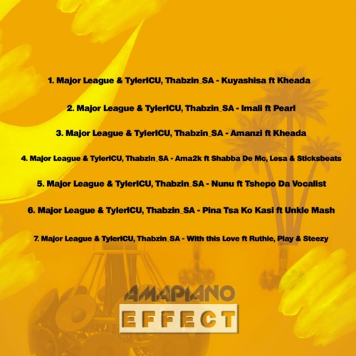 Major League, Tyler IC, DJ Thabzin – Amapiano Effect EP
