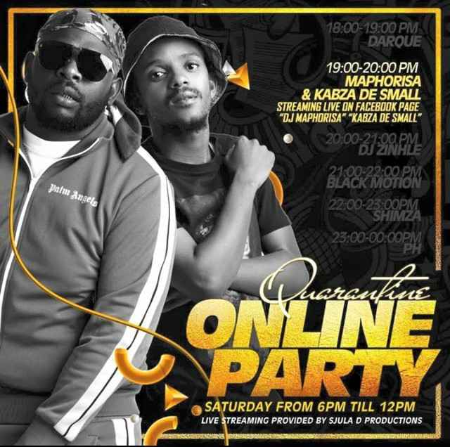 DJ Maphorisa & Kabza De Small – Quarantine Online Party Mix