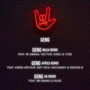 Mayorkun – Geng (Africa Remix) Ft. Riky Rick, Kwesi Arthur, Rayvanny, Innoss’B – Amapiano MP3 Download