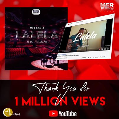 MFR Souls’ Lalela Music Video Hits 1 million Views