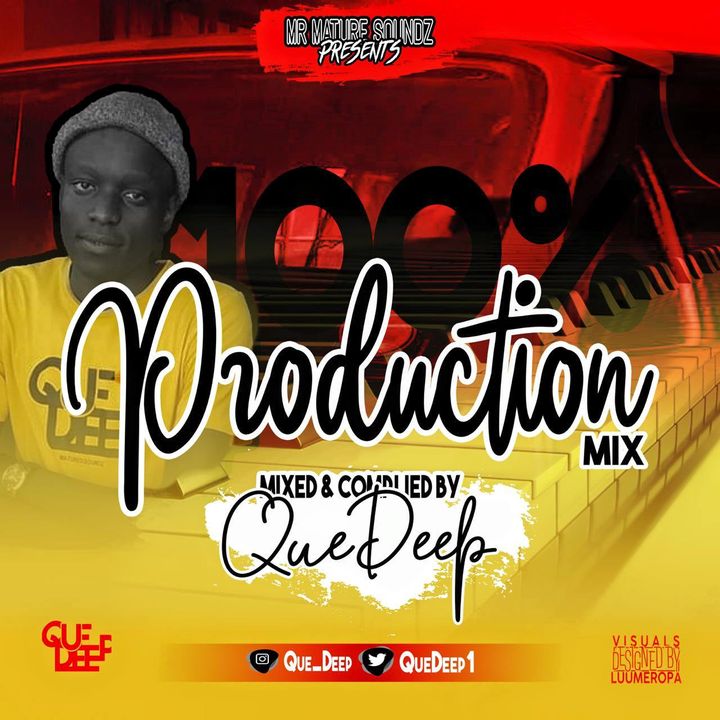 Que Deep 100% Production Mix (The Matured Soundz Of Que Deep).