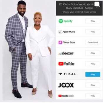 DJ Cleo & Bucy Radebe – Somandla (Gcina Impilo Yam)