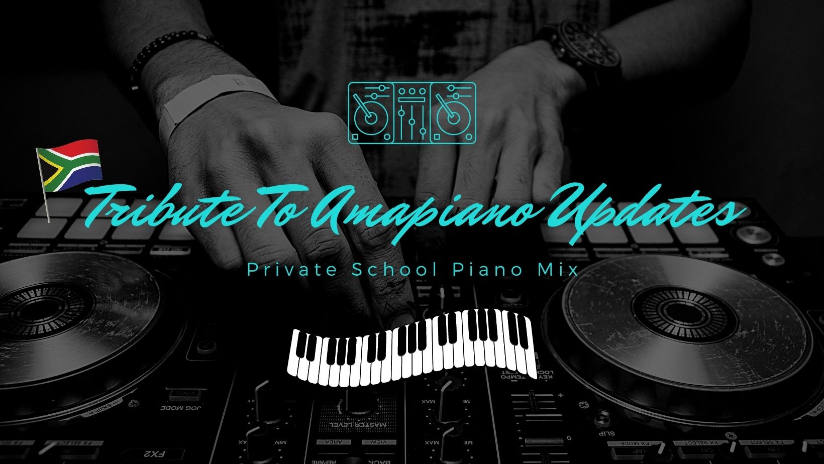 Tribute To Amapiano Updates DJ Music Facebook Cover