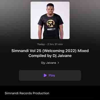 Djy Jaivane - Simnandi Vol 25 (Welcoming 2022 Mix)
