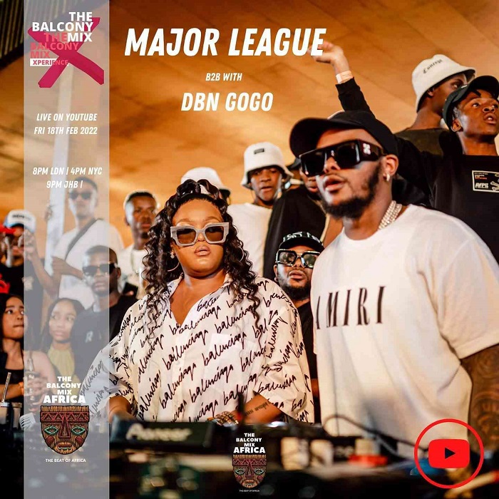 Major League Djz - Amapiano Balcony Mix B2B DBN Gogo