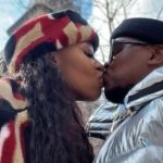 Check Out The Photos Of DJ Zinhle & Murdah Bongz As They Were Spotted in Paris During Their  Vacation