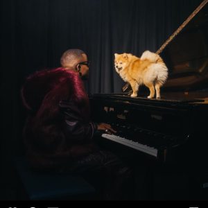 Musa Keys Pictured Playing Kancane On The Grand Piano For His Pet Dog