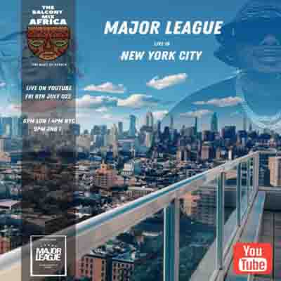 Major League Djz - Amapiano Balcony Mix Live in Brooklyn New York S5 EP 2