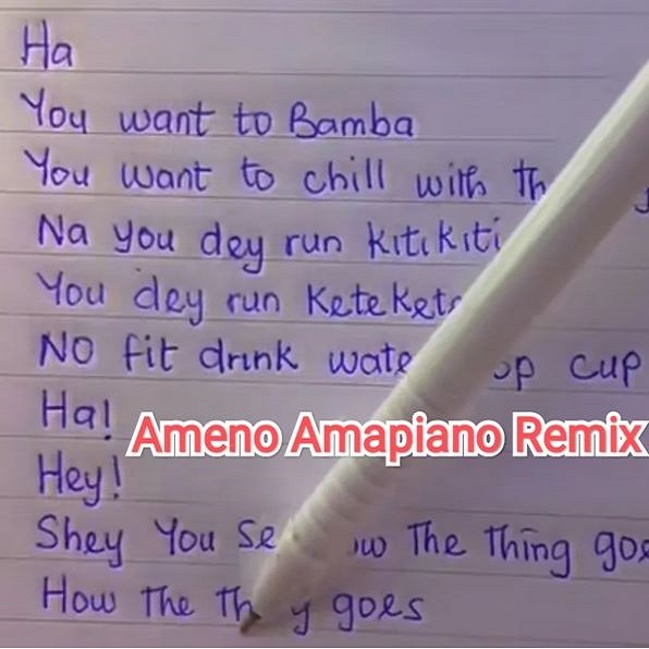 Ameno Ampiano Remix Full Download + Lyrics