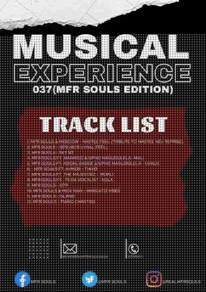 MFR Souls – Musical Experience 037 Mix – Amapiano MP3 Download
