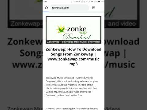 Zonkewap - Free Music and Video Download Service
