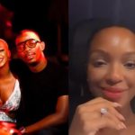 Zakes Bantwini gifts Nandi Madida a diamond ring on her 35th birthday (Video)