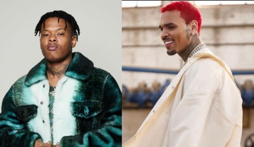 Nasty C meets Chris Brown in UK (Photos)