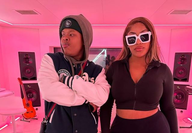 Nasty C and Stefflon Don in studio (Video)