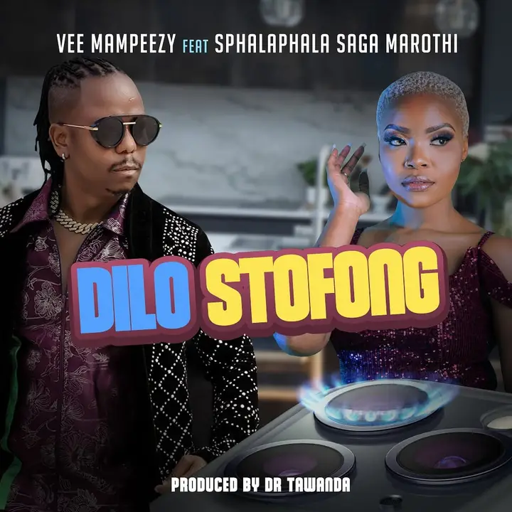 Vee Mampeezy – Dilo Stofong ft. Sphalaphala & Saga Marothi