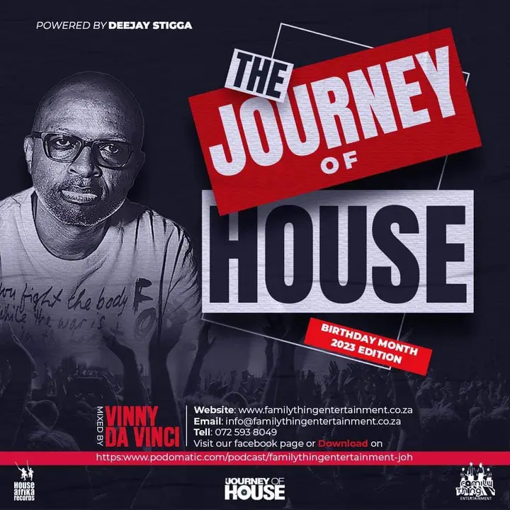 Dj Vinny Da Vinci – Journey of House Birthday Month Edition Mix