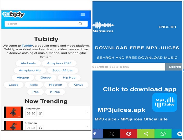 tubidy mp3 juice download Tubidy vs MP3 Juice: Which Is the Best MP3 Download Tool?